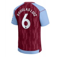 Billiga Aston Villa Douglas Luiz #6 Hemma fotbollskläder 2023-24 Kortärmad